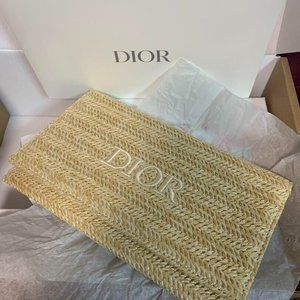 Dior Raffia clutch Pouch